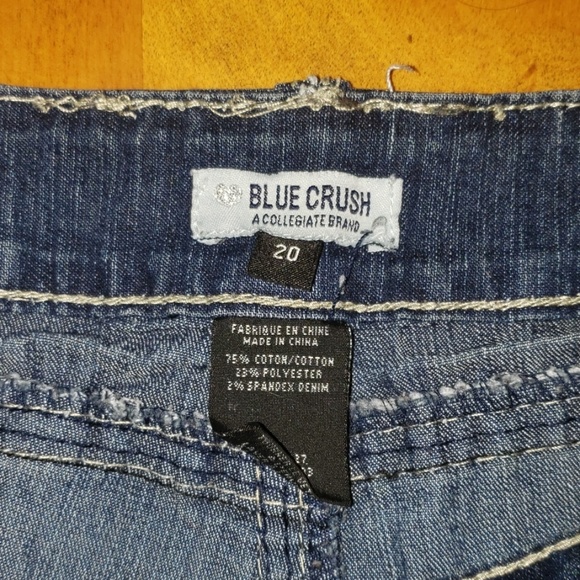 Blue Crush sz 20  jean Bermuda - Picture 2 of 4